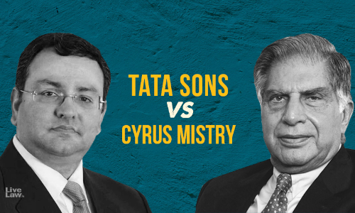 Supreme Court Allows Tata Sons Appeal Against NCLAT Order To Reinstate Cyrus Mistry As Chairman Supreme Court Allows Tata Sons Appeal Against NCLAT Order To Reinstate Cyrus Mistry As Chairman