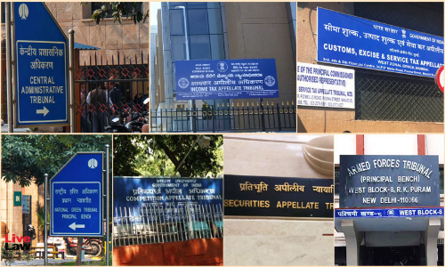 Tribunals Hearing Cases Without Judicial Members – An Anathema To Rule Of Law Tribunals Hearing Cases Without Judicial Members – An Anathema To Rule Of Law