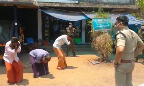 Public Shaming Of Lockdown Violators : Kerala DGP Seeks Explanation From Police Commissioner Public Shaming Of Lockdown Violators : Kerala DGP Seeks Explanation From Police Commissioner