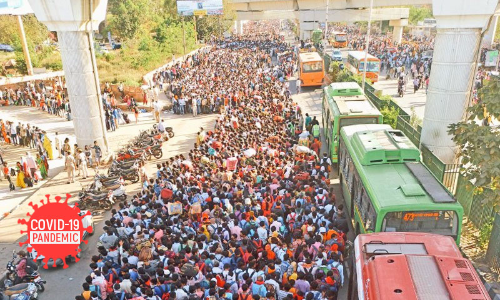 Trade Unions Oppose Plea In SC Against MHA Direction To Pay Full Wages During Lockdown Trade Unions Oppose Plea In SC Against MHA Direction To Pay Full Wages During Lockdown