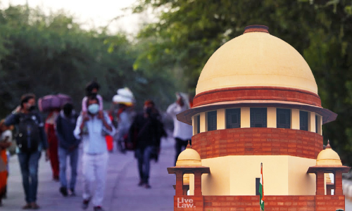 Supreme Court Directs States/UTs To Strictly Implement Inter-State Migrant Workmen Act 1979 Supreme Court Directs States/UTs To Strictly Implement Inter-State Migrant Workmen Act 1979