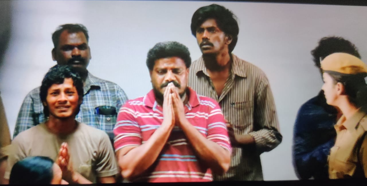 Stills from Visaranai court scenes Stills from Visaranai court scenes