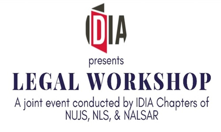 IDIA Online Legal Workshop 2020-21 IDIA Online Legal Workshop 2020-21