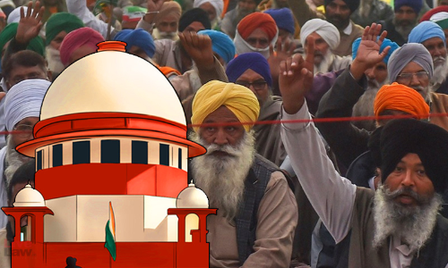 Persuading Protesting Farmers To Remove Road Blockades: Haryana Govt Tells Supreme Court Persuading Protesting Farmers To Remove Road Blockades: Haryana Govt Tells Supreme Court