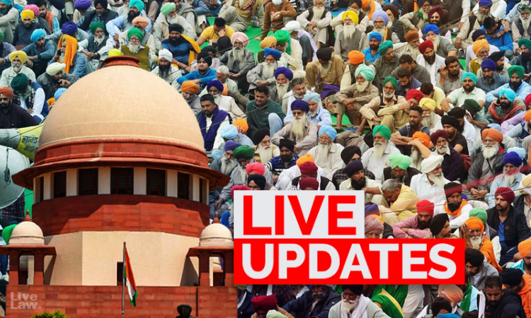 Farm Laws And Farmers Protest: Supreme Court Hearing- Live updates Farm Laws And Farmers Protest: Supreme Court Hearing- Live updates
