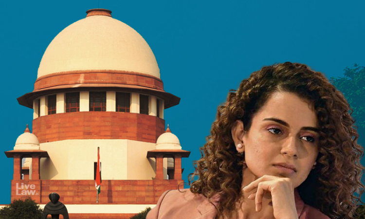 Plea In Supreme Court Seeks Censoring Of Actress Kangana Ranauts Social Media Posts Plea In Supreme Court Seeks Censoring Of Actress Kangana Ranauts Social Media Posts