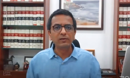 Supreme Court E-Committee Finalizing Rules For Live Streaming : Justice Chandrachud Supreme Court E-Committee Finalizing Rules For Live Streaming : Justice Chandrachud