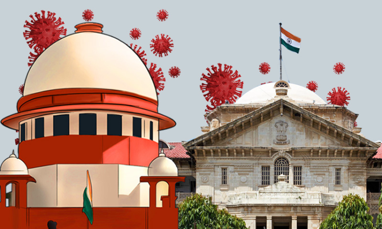 UP Govts Challenge Against Allahabad High Court Order Imposing Lockdown In 5 Cities: Live Updates From Supreme Court UP Govts Challenge Against Allahabad High Court Order Imposing Lockdown In 5 Cities: Live Updates From Supreme Court