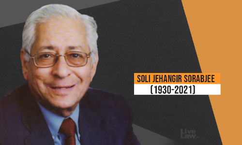 Tributes Pour In For Former Attorney General For India And Veteran Jurist Soli Sorabjee Tributes Pour In For Former Attorney General For India And Veteran Jurist Soli Sorabjee
