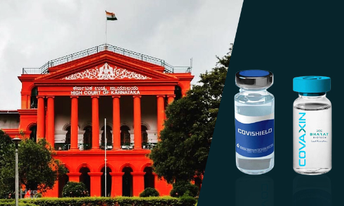 Not Giving Second Dose Of COVID Vaccine Is Violation Of Article 21 : Karnataka High Court Not Giving Second Dose Of COVID Vaccine Is Violation Of Article 21 : Karnataka High Court