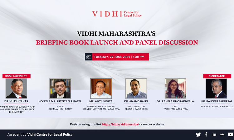Launch Of Vidhi Maharashtras Briefing Book On Fifteen Suggested Legal Reforms For Maharashtra Launch Of Vidhi Maharashtras Briefing Book On Fifteen Suggested Legal Reforms For Maharashtra
