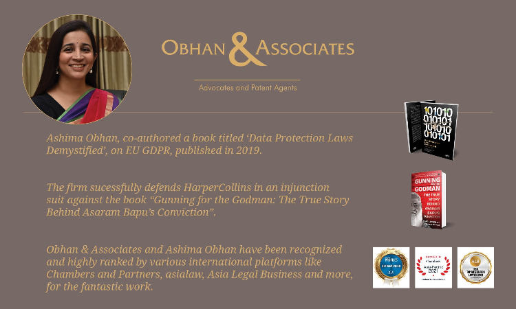 In Conversation With Ashima Obhan, Senior Partner, Obhan & Associates In Conversation With Ashima Obhan, Senior Partner, Obhan & Associates