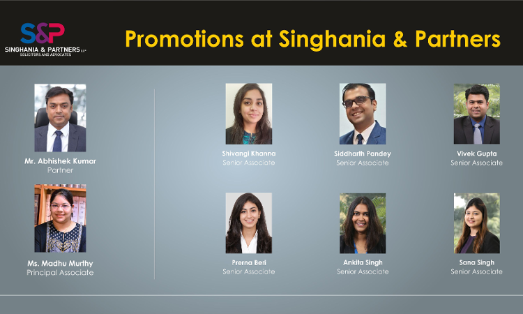 Its Raining Promotions At Singhania & Partners! Its Raining Promotions At Singhania & Partners!