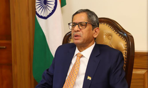 Extremely Upset With Media Reports Speculating Collegium Recommendations : CJI Ramana Extremely Upset With Media Reports Speculating Collegium Recommendations : CJI Ramana
