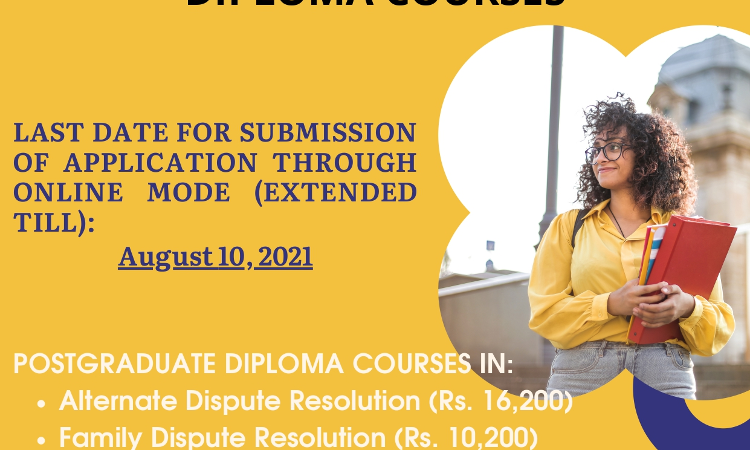 Maharashtra National Law University, Nagpur In Association With Rajiv Gandhi National University Of Law, Punjab: Admission Notification For Post Graduate Diploma Courses -2021-22 Maharashtra National Law University, Nagpur In Association With Rajiv Gandhi National University Of Law, Punjab: Admission Notification For Post Graduate Diploma Courses -2021-22