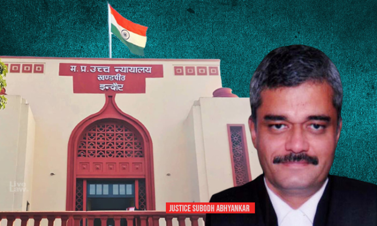 Justice Subodh Abhyankar, Madhya Pradesh High Court Justice Subodh Abhyankar, Madhya Pradesh High Court