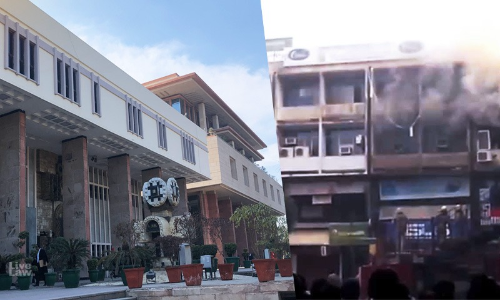Nehru Place Fire Incident | Abuse Of Process Of Law: Delhi High Court Refuses To Entertain Manushi Sangathans Plea Challenging Mock Drill Report