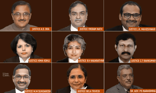 President Notifies Appointment Of Nine Supreme Court Judges Including 3 Women President Notifies Appointment Of Nine Supreme Court Judges Including 3 Women