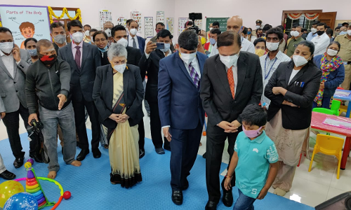 Chief Justice AS Oka Inaugurates New Child Care Centre In Bengaluru City Civil Court Complex Chief Justice AS Oka Inaugurates New Child Care Centre In Bengaluru City Civil Court Complex