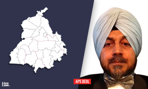 Senior Advocate Amar Preet Singh Deol Appointed As The New Advocate General For Punjab Senior Advocate Amar Preet Singh Deol Appointed As The New Advocate General For Punjab