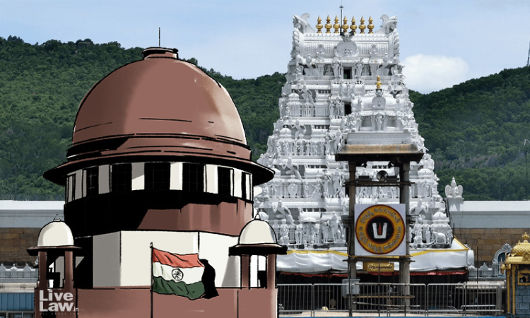 Sevas To Lord Venkateshwara Are Performed By Archakas Strictly In Accordance With Vaikhanasa Agama: Tirumala Tirupathi Devasthanam Informs Supreme Court Sevas To Lord Venkateshwara Are Performed By Archakas Strictly In Accordance With Vaikhanasa Agama: Tirumala Tirupathi Devasthanam Informs Supreme Court