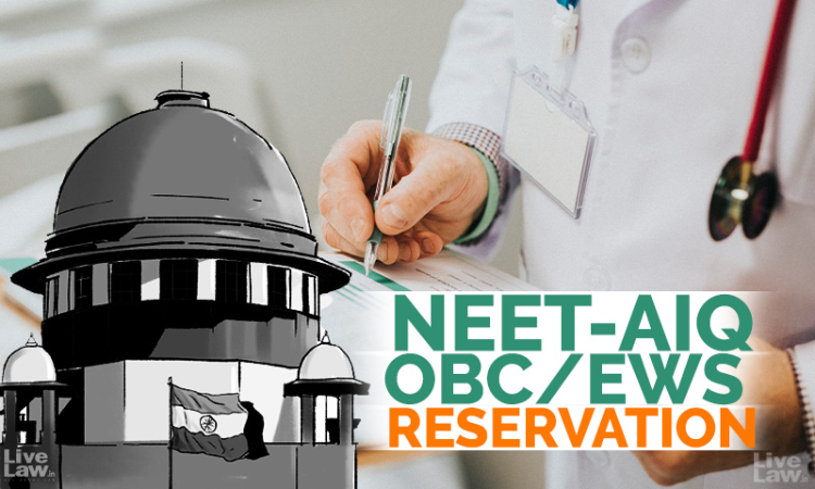 NEET-AIQ : Centre Decides To Review Rs 8 Lakh Criteria For EWS; Counselling Deferred By Four More Weeks NEET-AIQ : Centre Decides To Review Rs 8 Lakh Criteria For EWS; Counselling Deferred By Four More Weeks