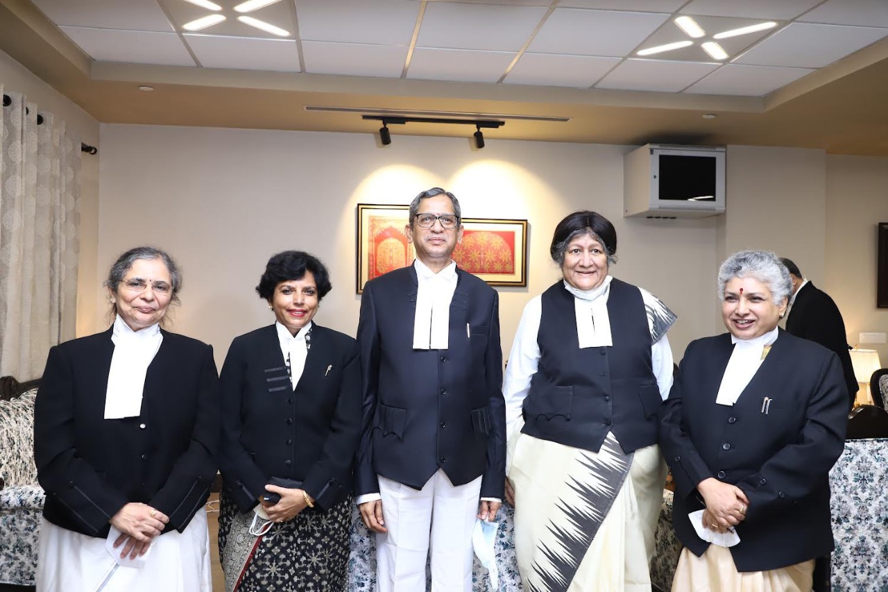 CJI Ramana gave a special emphasis for increasing women representation in judicary. CJI Ramana gave a special emphasis for increasing women representation in judicary.