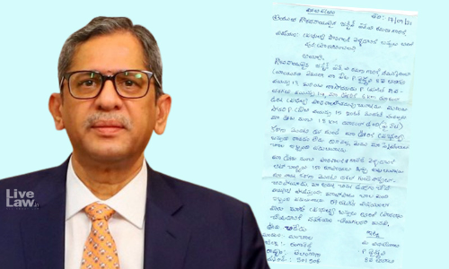 CJI Ramana Acts On School Girls Letter To Restore Bus Services In Telangana Village CJI Ramana Acts On School Girls Letter To Restore Bus Services In Telangana Village