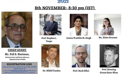 Prathiba M. Singh Cambridge LL.M. Scholarship 2021- Award Ceremony: Register Now [ November 8]