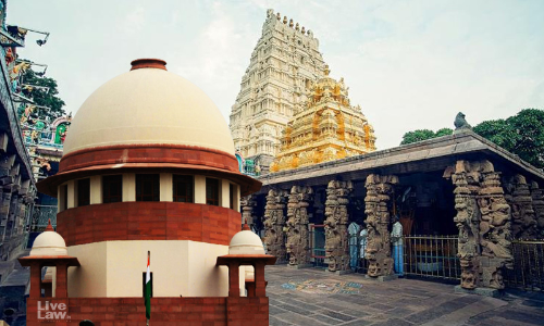 No Supporting Documents Produced : Supreme Court On PIL Against State Control Of Temples No Supporting Documents Produced : Supreme Court On PIL Against State Control Of Temples