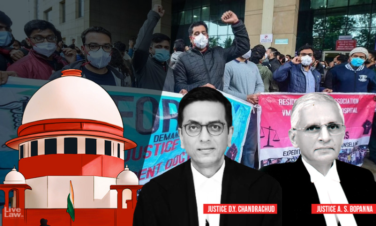 Supreme Court Allows NEET Counselling For PG & UG Admissions For 2021-2022 Based On Existing EWS/OBC Reservation In All India Quota