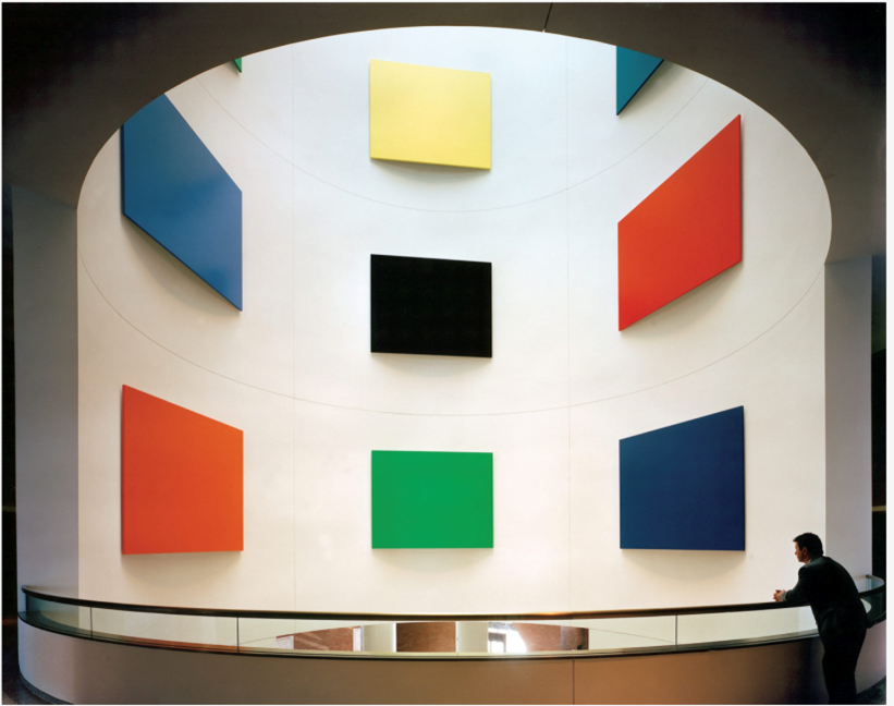 Boston Panels (1996-1999) by Ellsworth Kelly at the Moakley United States Courthouse Boston Panels (1996-1999) by Ellsworth Kelly at the Moakley United States Courthouse