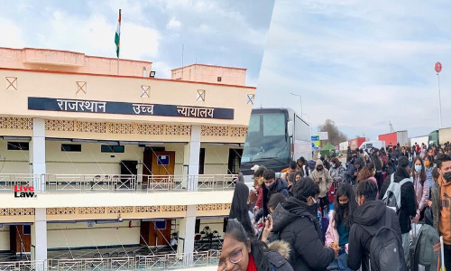 Similar Issue Before Apex Court: Rajasthan HC Refuses To Pass Order In Plea For Evacuation Of Indians Stranded In Ukraine Similar Issue Before Apex Court: Rajasthan HC Refuses To Pass Order In Plea For Evacuation Of Indians Stranded In Ukraine