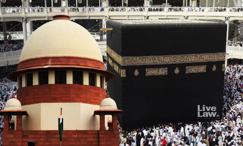 Can Haj & Umrah Services Be Exempted From GST? Supreme Court Starts Hearing Tour Operators Plea Can Haj & Umrah Services Be Exempted From GST? Supreme Court Starts Hearing Tour Operators Plea