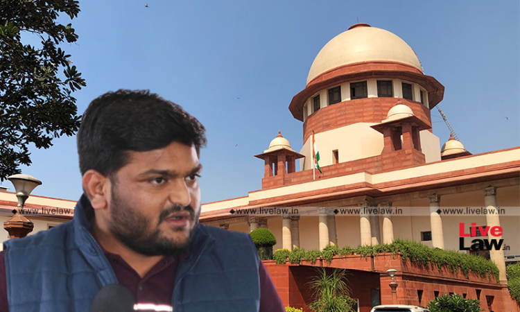 Supreme Court Stays Conviction Of Congress Leader Hardik Patel In Patidar Quota Protest Violence Case Supreme Court Stays Conviction Of Congress Leader Hardik Patel In Patidar Quota Protest Violence Case