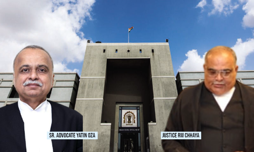 Senior Advocate Yatin Oza Extends Apology To Justice RM Chhaya For Remarks Made Against Him Senior Advocate Yatin Oza Extends Apology To Justice RM Chhaya For Remarks Made Against Him