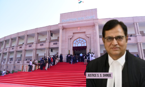 Centre Notifies Appointment of Justice SS Shinde As Chief Justice of Rajasthan High Court Centre Notifies Appointment of Justice SS Shinde As Chief Justice of Rajasthan High Court