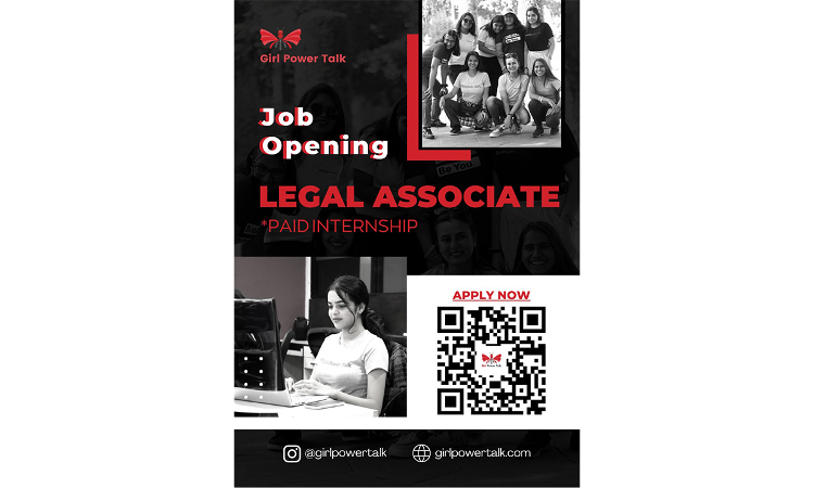 Girl Power Talk : Legal Associate Internship (Paid) Girl Power Talk : Legal Associate Internship (Paid)