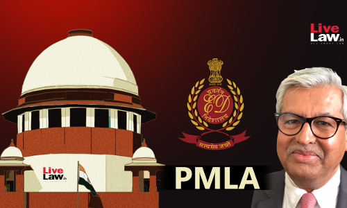 PMLA Judgment A Blackspot On The Supreme Court, ED Has Been Weaponised : Dushyant Dave PMLA Judgment A Blackspot On The Supreme Court, ED Has Been Weaponised : Dushyant Dave