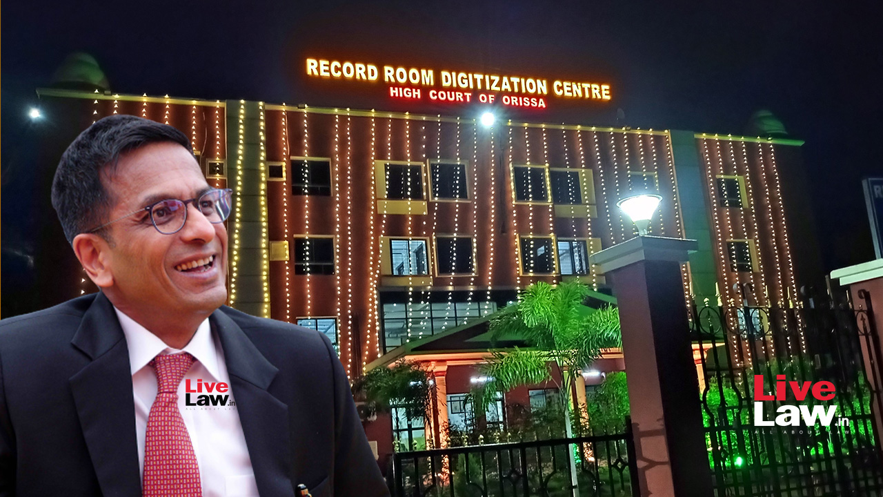 Justice Chandrachud Bats For Digitisation Of Court Records, Lauds Orissa High Court Model Justice Chandrachud Bats For Digitisation Of Court Records, Lauds Orissa High Court Model
