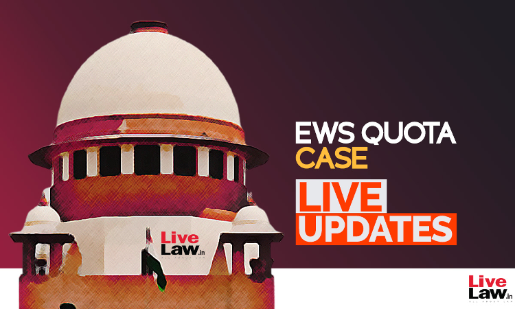 EWS Quota Case Hearing Day 6 - Live Updates From Supreme Court EWS Quota Case Hearing Day 6 - Live Updates From Supreme Court