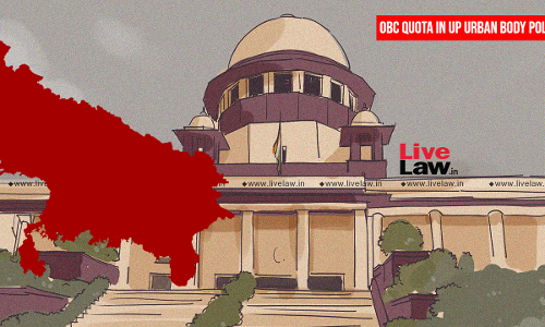Supreme Court Stays HC Direction To Conduct UP Local Body Elections Without OBC Quota Supreme Court Stays HC Direction To Conduct UP Local Body Elections Without OBC Quota