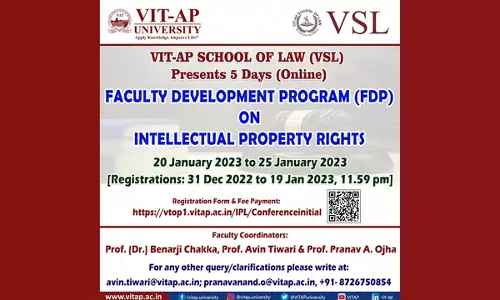 Five Days Faculty Development Program (FDP) On Intellectual Property Rights (IPR) Five Days Faculty Development Program (FDP) On Intellectual Property Rights (IPR)
