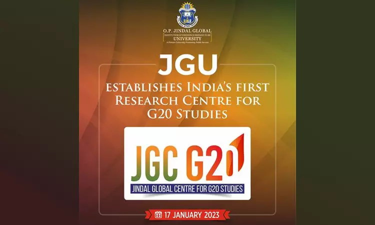 O.P. Jindal Global University Establishes India’s First Research Centre On G20 Studies O.P. Jindal Global University Establishes India’s First Research Centre On G20 Studies