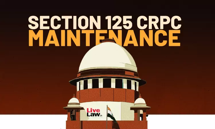 Can Live-In Partner Seek Maintenance Under Section 125 CrPC? Supreme Court Issues Notice On Mans Appeal Can Live-In Partner Seek Maintenance Under Section 125 CrPC? Supreme Court Issues Notice On Mans Appeal