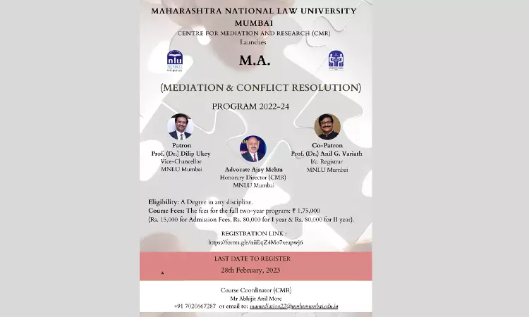 MNLU: Mediation And Conflict Resolution Program MNLU: Mediation And Conflict Resolution Program