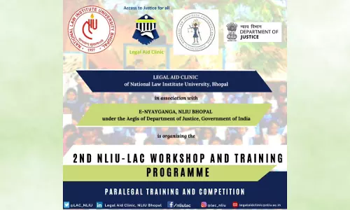 NLIU-LAC: 2nd NLIU-LAC Workshop and Training Programme: Paralegal Training and Competition, 2023 NLIU-LAC: 2nd NLIU-LAC Workshop and Training Programme: Paralegal Training and Competition, 2023