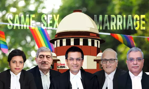 Marriage Equality Petitioners Seek Open Court Hearing Of Review Petition; CJI Agrees To Consider Marriage Equality Petitioners Seek Open Court Hearing Of Review Petition; CJI Agrees To Consider