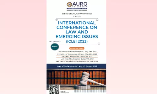 AURO University: International Conference On Law And Emerging Issues (ICLEI 2023) AURO University: International Conference On Law And Emerging Issues (ICLEI 2023)