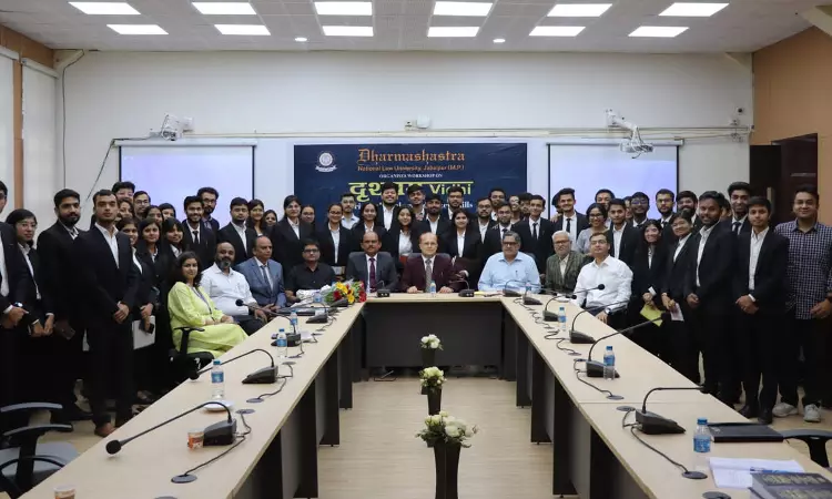 Drishyam Vidhi | Audio-Video Mode Of Teaching And Learning Criminal Law Introduced At DNLU, Jabalpur Drishyam Vidhi | Audio-Video Mode Of Teaching And Learning Criminal Law Introduced At DNLU, Jabalpur